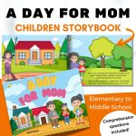 A day before Mama Mother's Day Comprehension Reading Children Story Book Short Stories