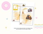 Printing template Friends book Construction Place - Friendship of Kleuternschool - Friends book to print yourself - Friends book pages - Friends cards